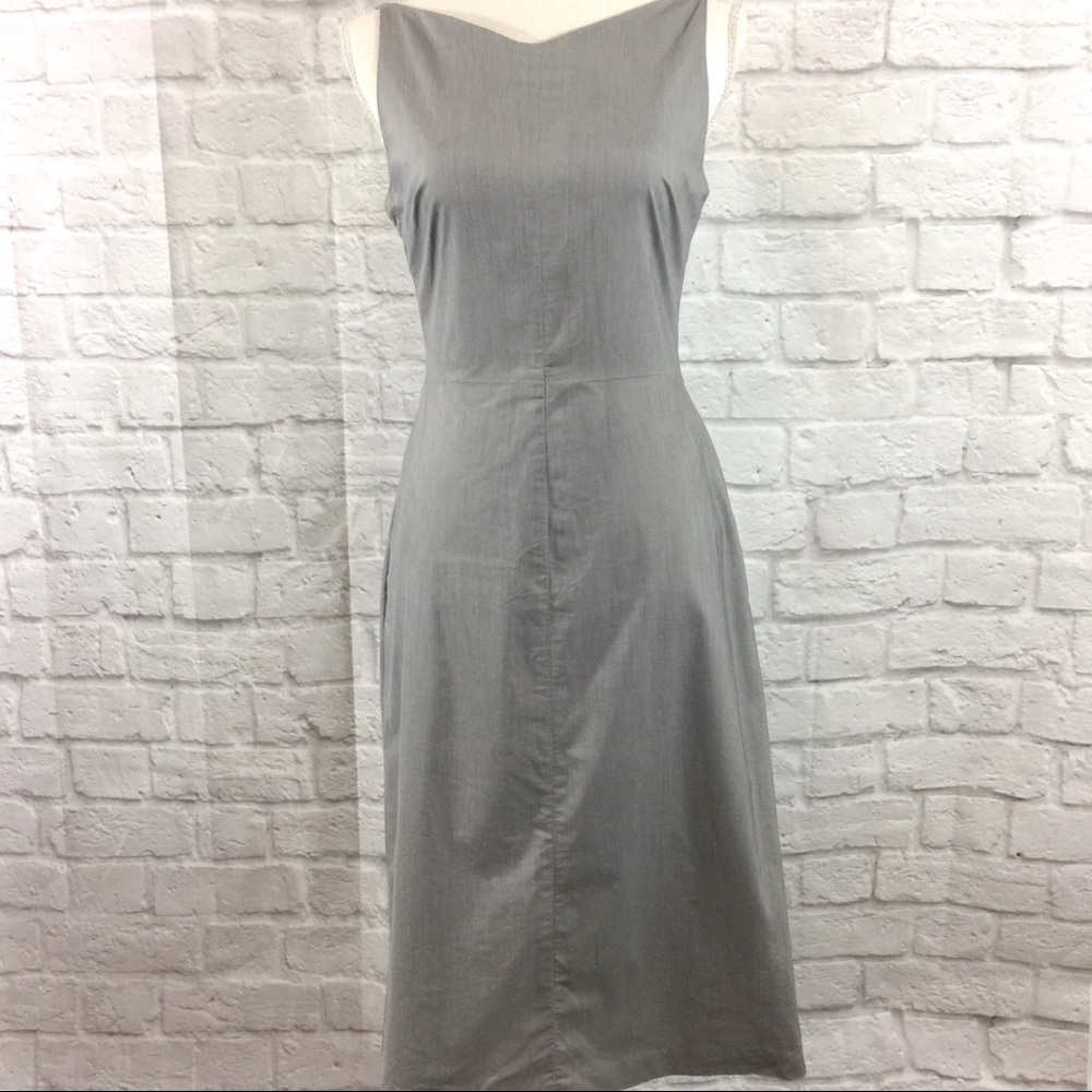 Express Classic A Line Gray Dress Size 5/6